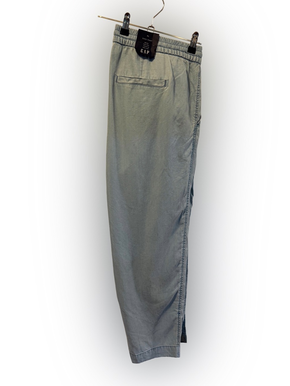 NWT Gap Lyocell Chambray Style Easy Pant, Size XL - Picture 5 of 9